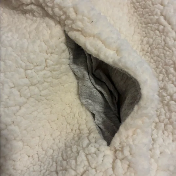 PrAna Cream Sherpa Hoodie - Picture 7 of 8